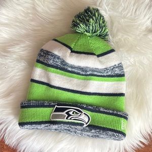 NFL NEW ERA Seattle Seahawks Beanie EUC